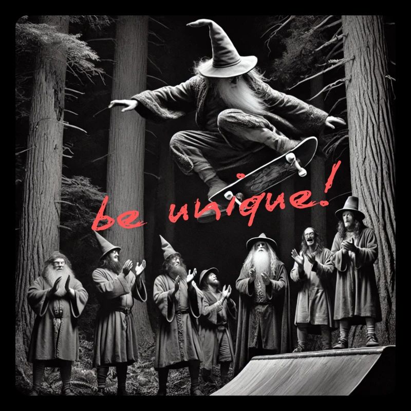 Crazy Wizard Skateboard