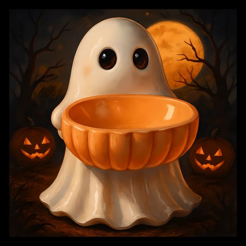 Spooky Halloween Ghost Gift