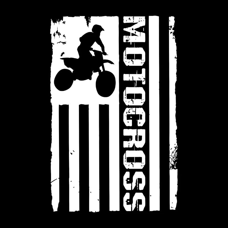 Drapeau Motocross