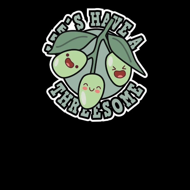 Lass uns einen Dreier mit Oliven Früchten machen