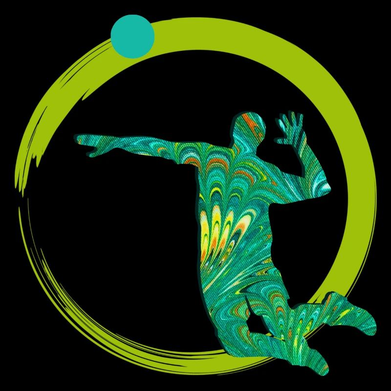 Volleyball player E 71