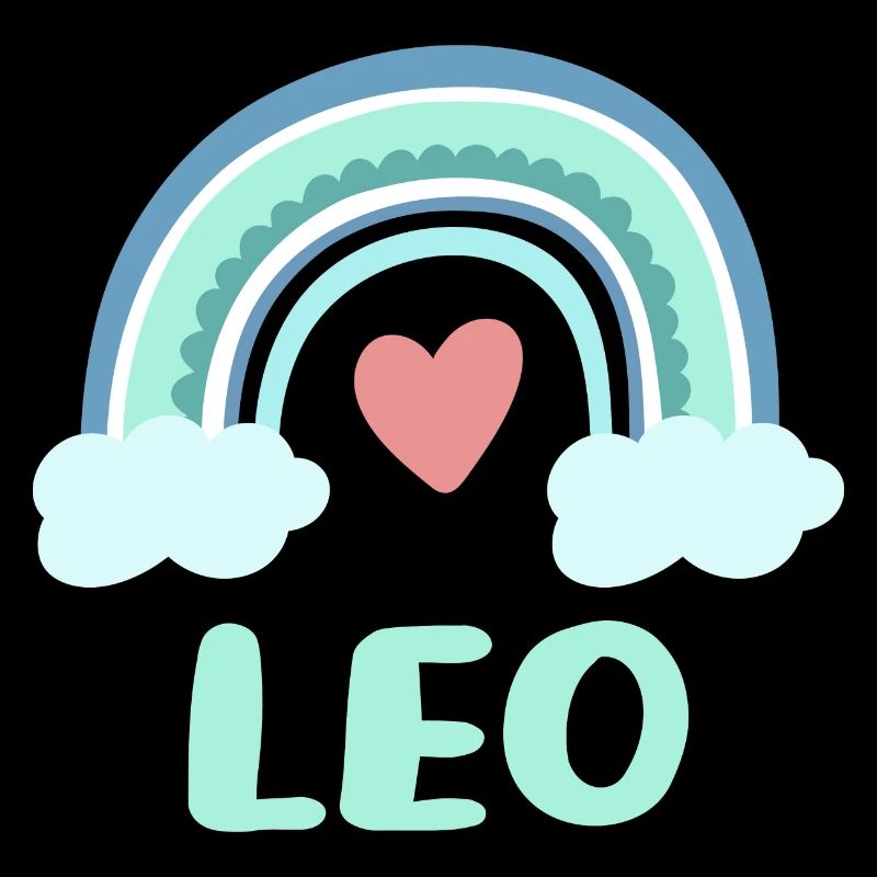Leo Nom Rainbow Baby