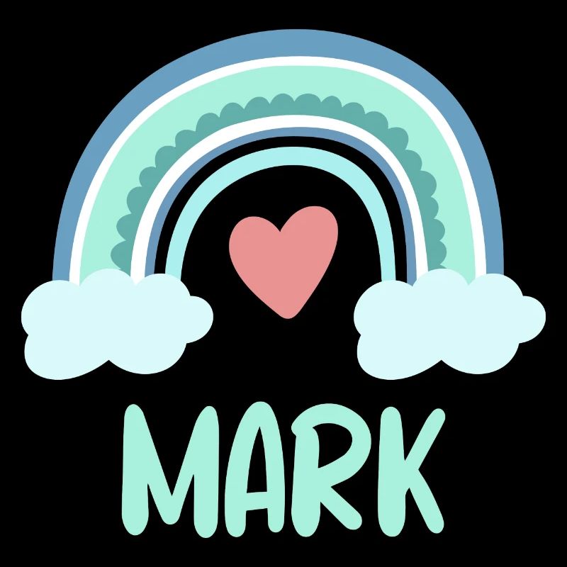 Mark Name Rainbow Baby