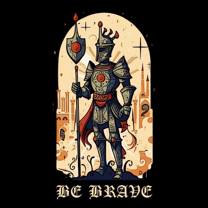 Sei mutig – Mittelalterlicher Ritter