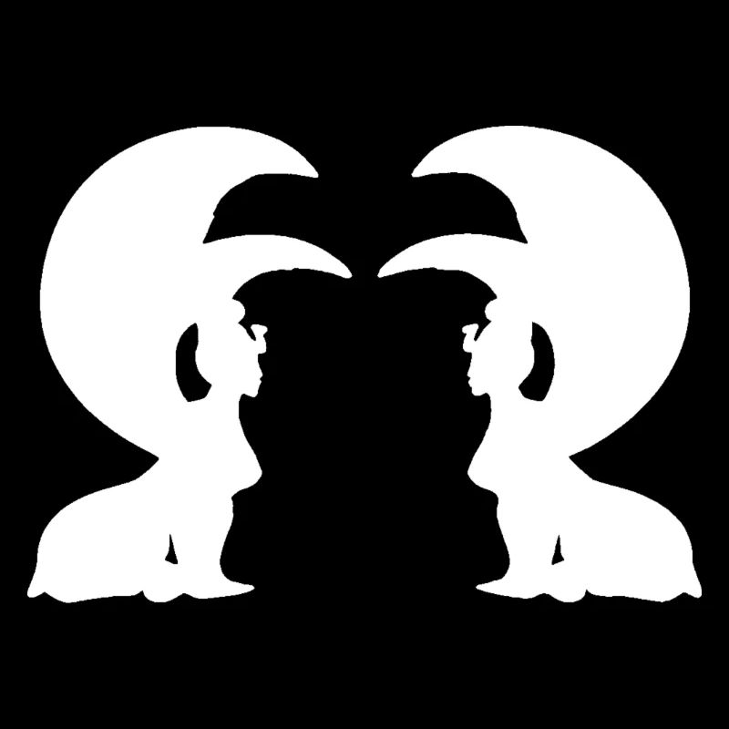 THE NEVER ENDING STORY SPHINX GATE WHITE