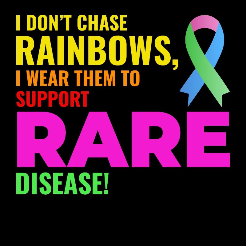 Rainbow Support for Rare Diseases Raise Awareness