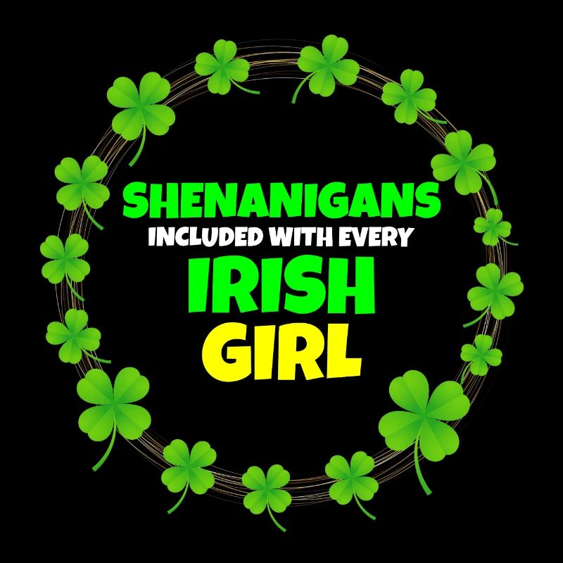 Schabernack inklusive: Irisches Mädchen St. Patrick's Day