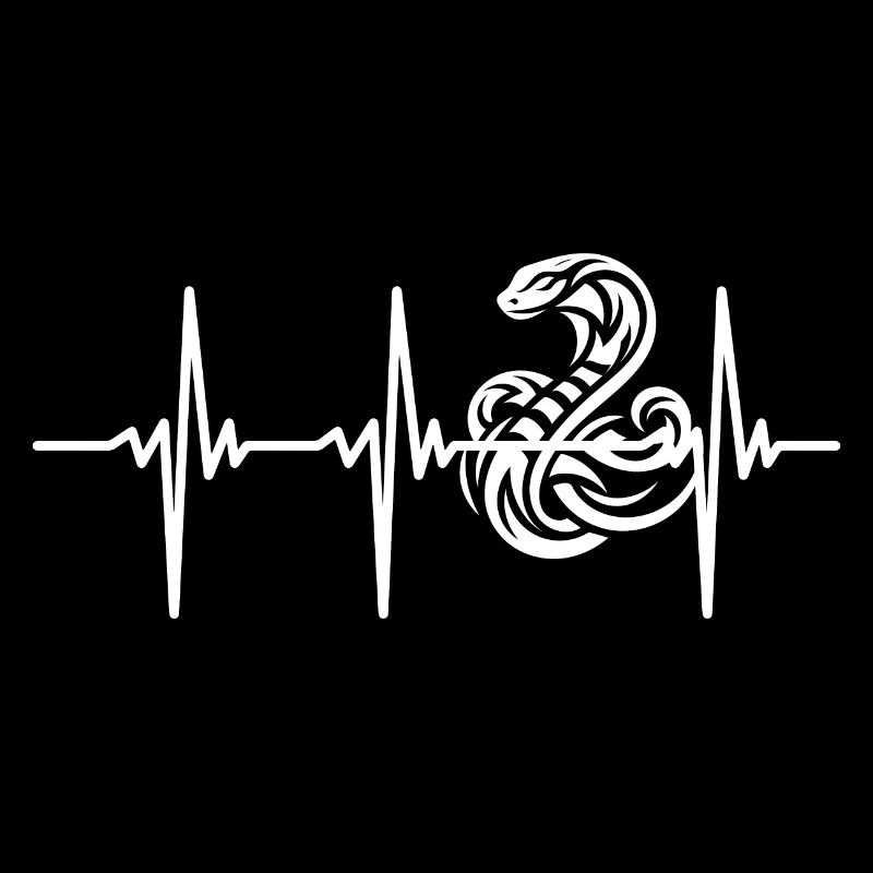 Heartbeat for Elegant Tattoo Snakes
