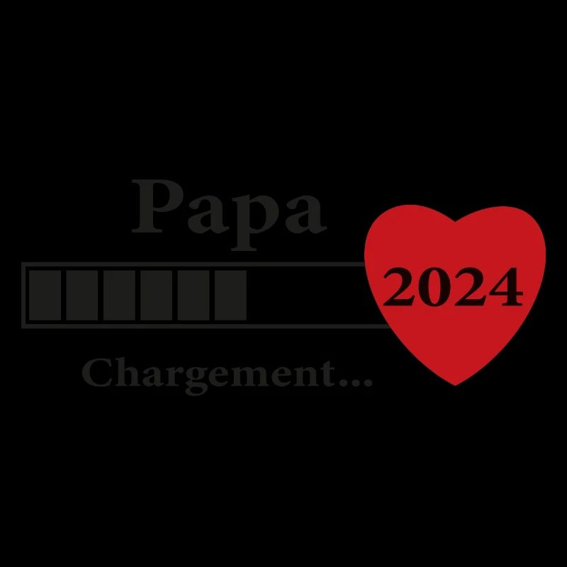 Papa - Werdender Papa wird geladen