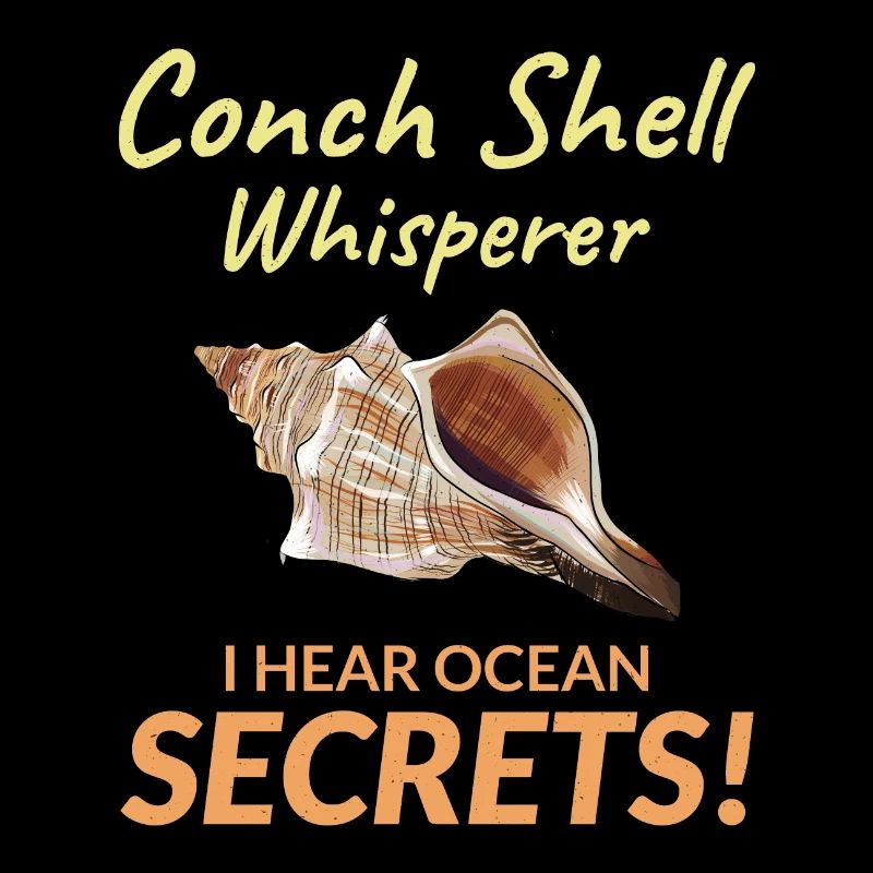 Conch Seashells Collector Beachcomber Sea Shell