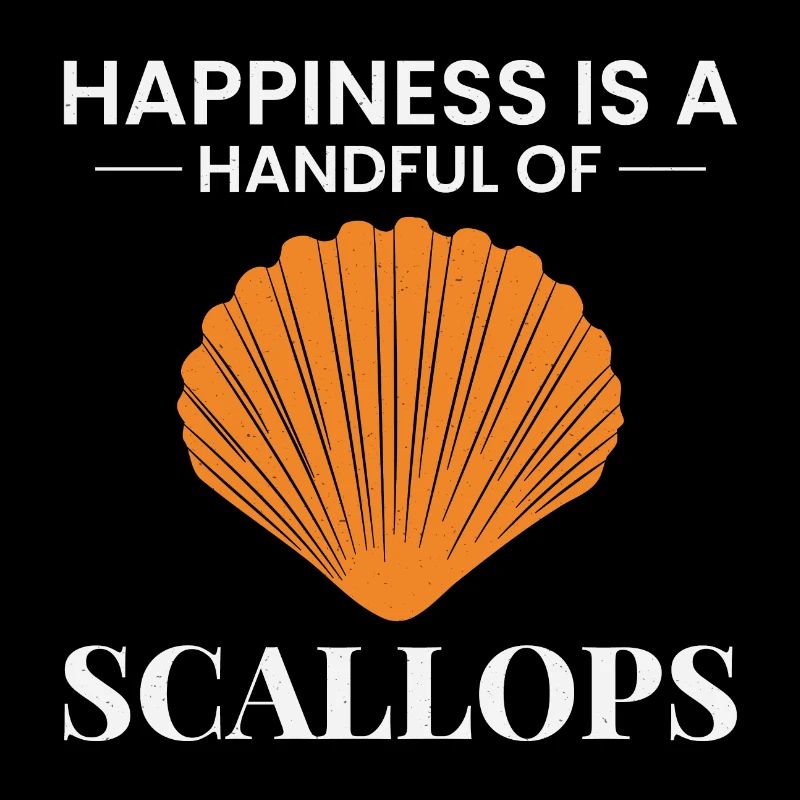 Scallop Seashells Collector Beachcomber Shellfish