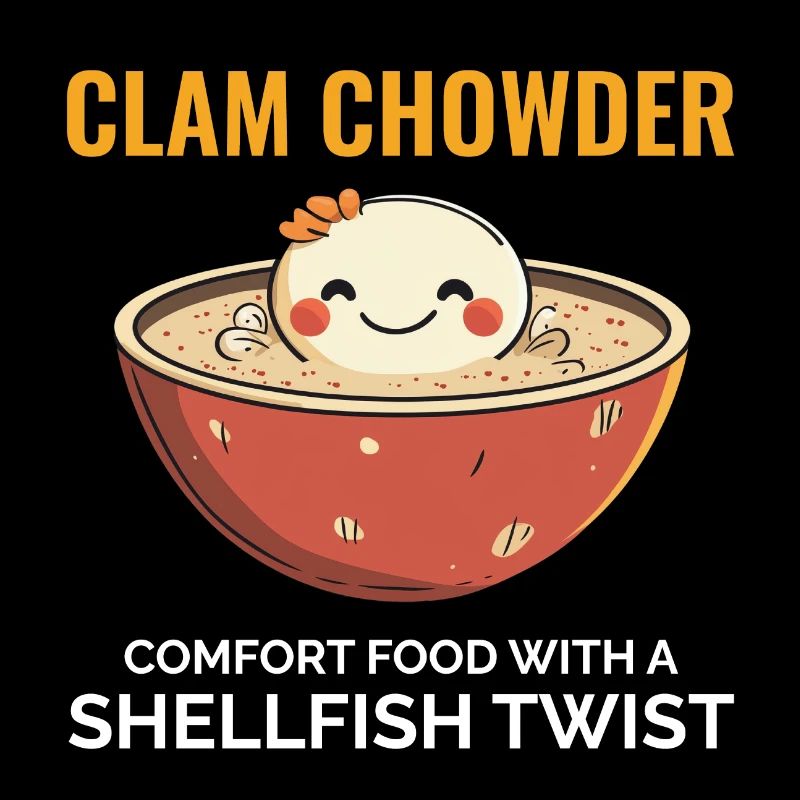 Clam Chowder Shellfish Hilarious Seafood Soup