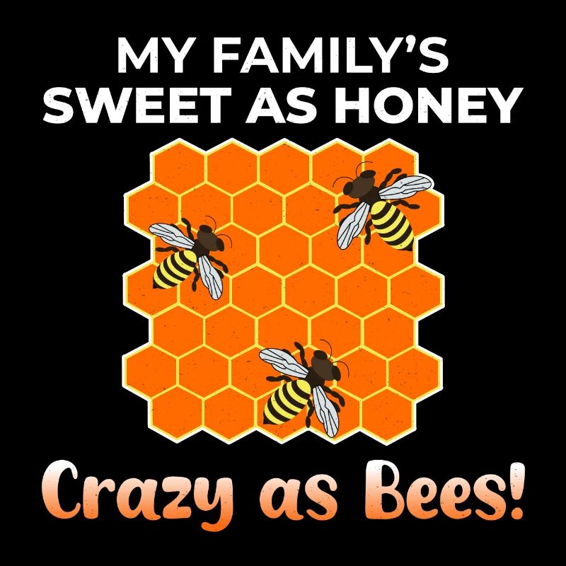Honeybee Dad Beekeeper Beekeeping Insect Mom