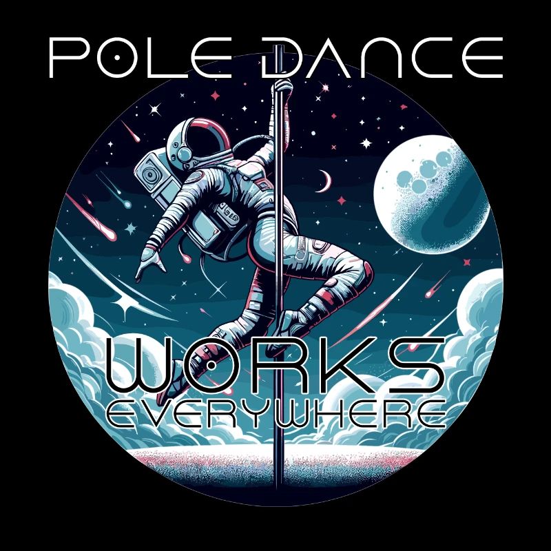 Pole dance astronaute Pole Dance cadeau