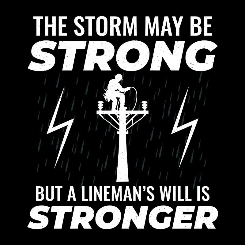 Lineman Strong Storm Will Power Grid Hero