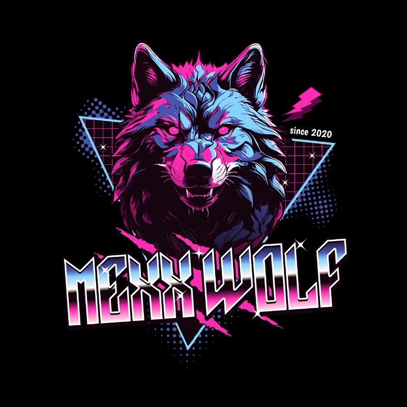 Mexx Wolf Retro Design