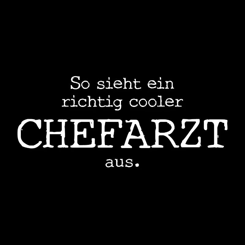 C’est à cela que ressemble un médecin-chef vraiment cool.