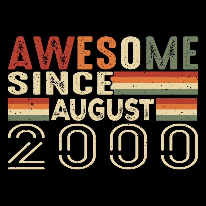 August 2000 Vintage Geburtstagsgeschenk 24 Jahre