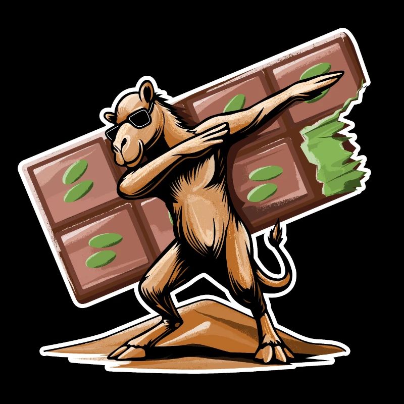 Dabbing Dromadary & Chocolat de Dubaï
