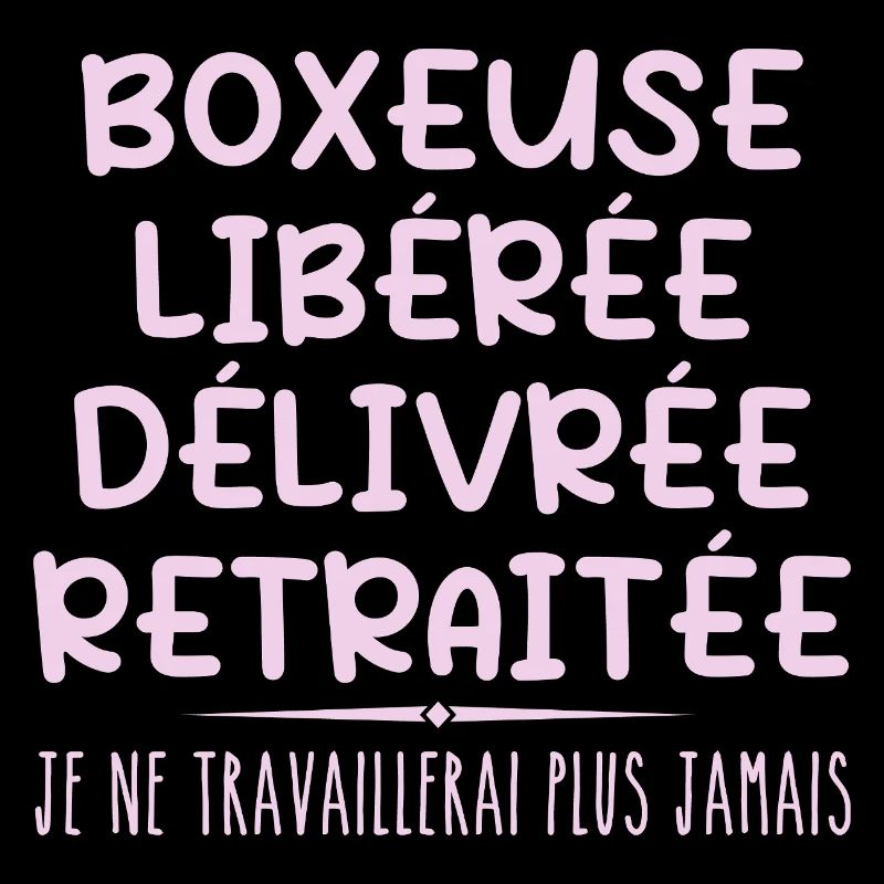Boxeuse célèbre sa retraite avec humour cadeau