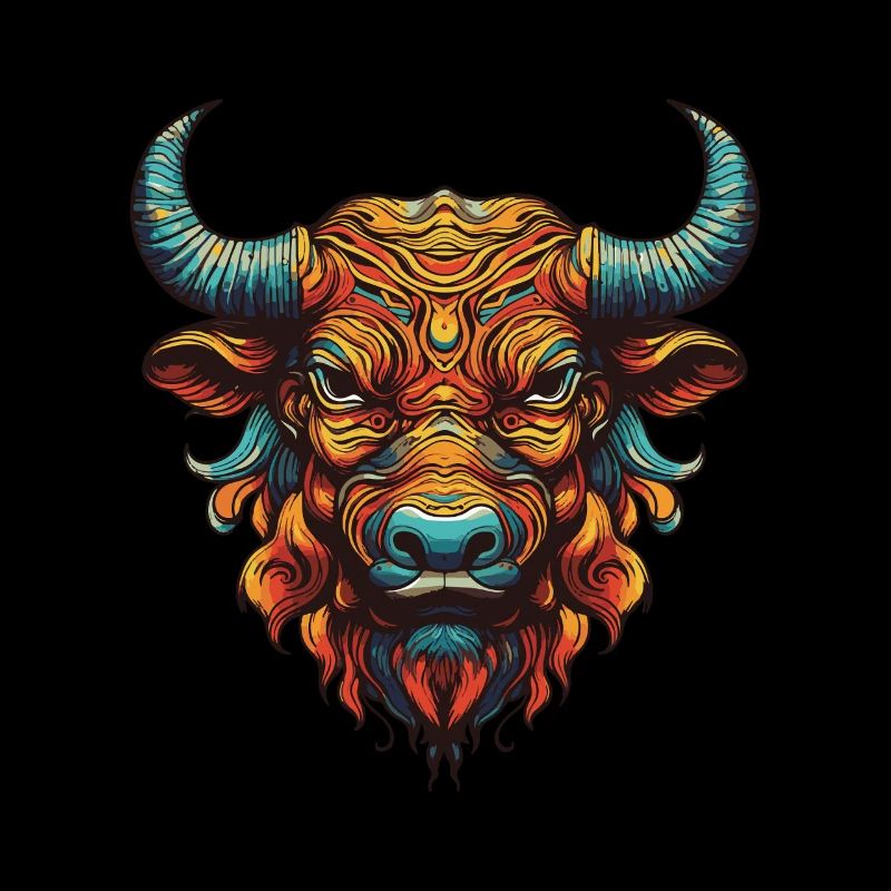 Bull Portrait Taurus