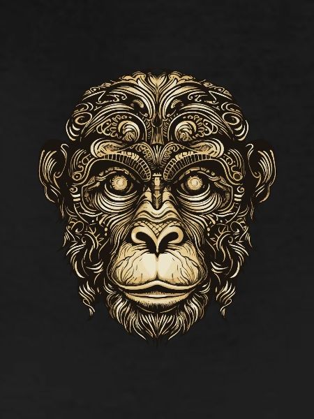 Monkey Portrait