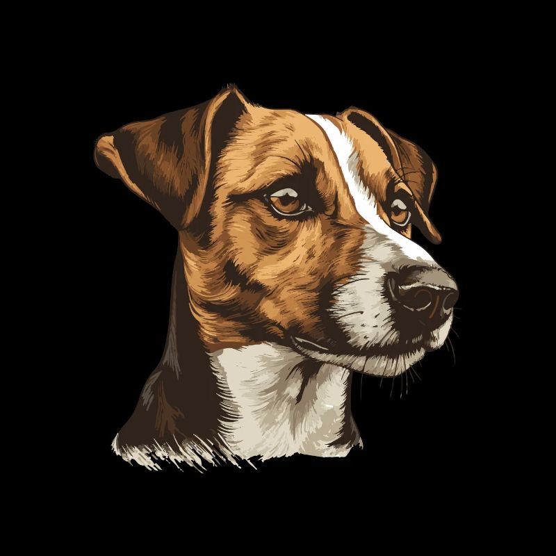 Jack Russel Terrier Portrait de chien
