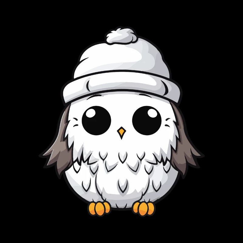 Eule Winter Tier Baby Comic