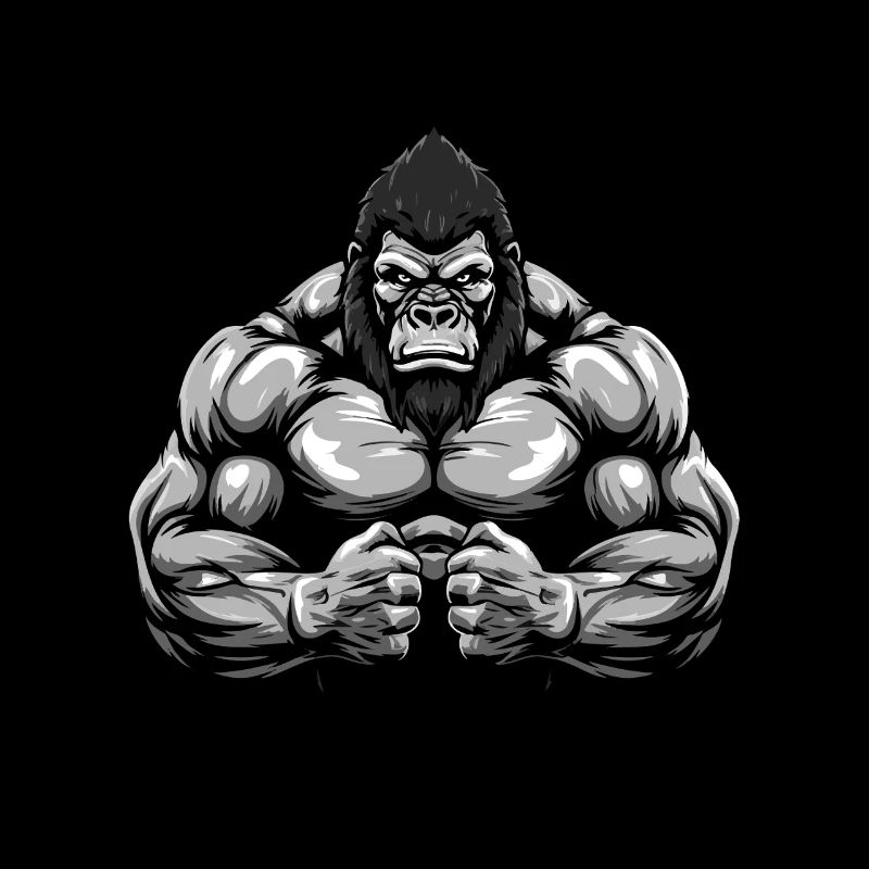 Gorilla Muscles Workout Gym