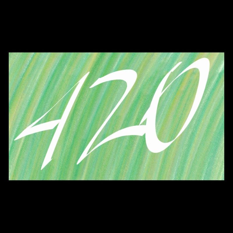 420 Design Gradient Green