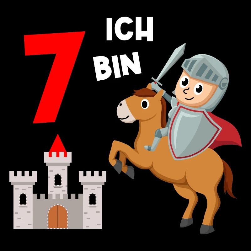 Kreuzritter Tempelritter Krieger 7. Geburtstag