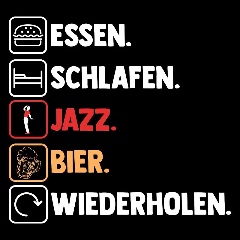 Jazz Bier Tänzer
