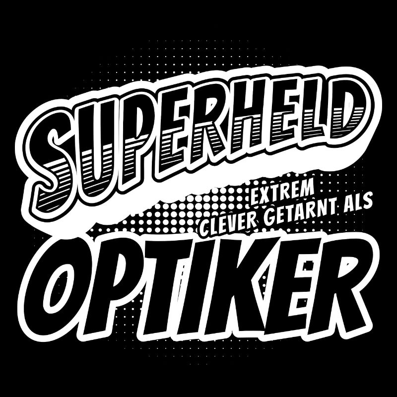 Superheld, clever getarnt als Optiker