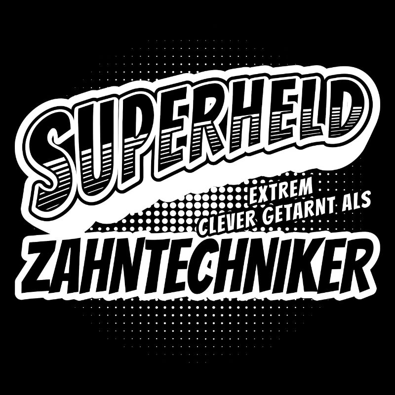 Superheld, clever getarnt als Zahntechniker