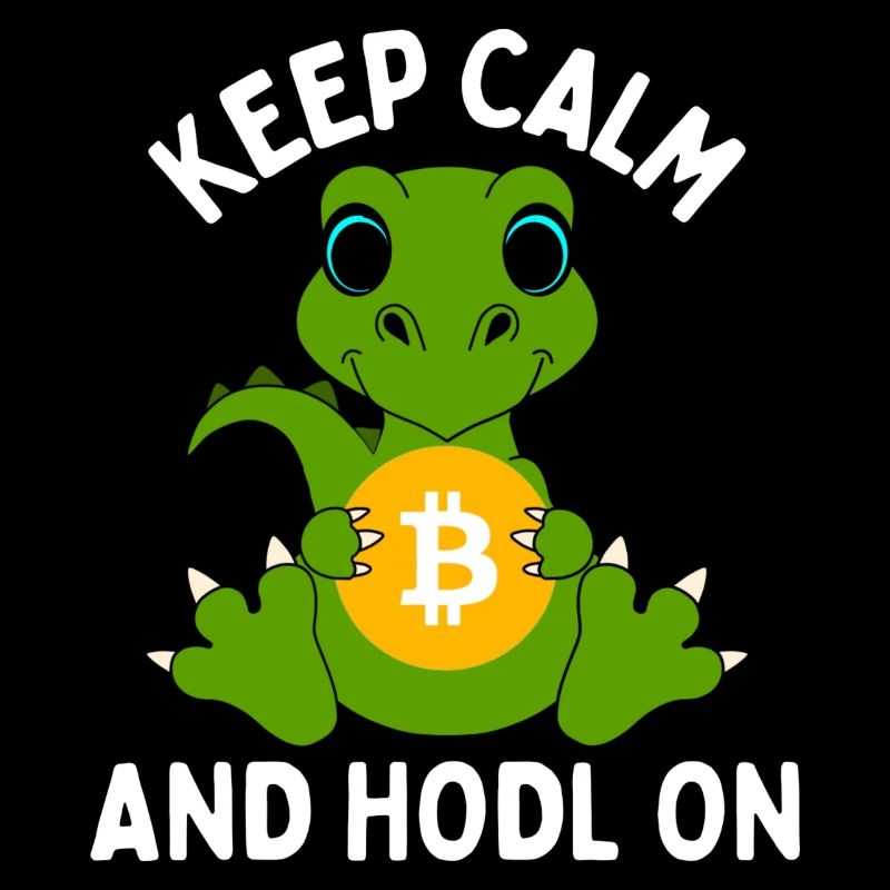 Bitcoin Kryptowährung Blockchain Hodl Geschenkidee