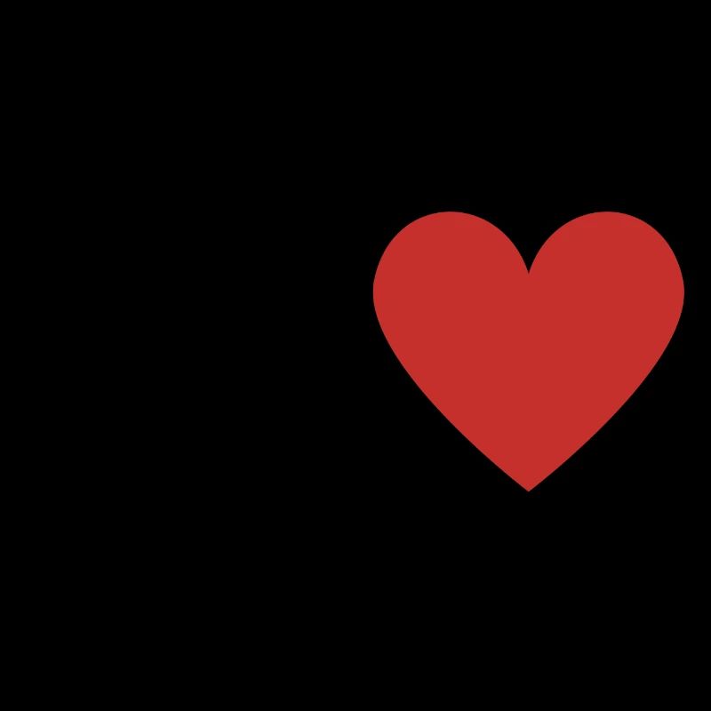 Letter y red heart