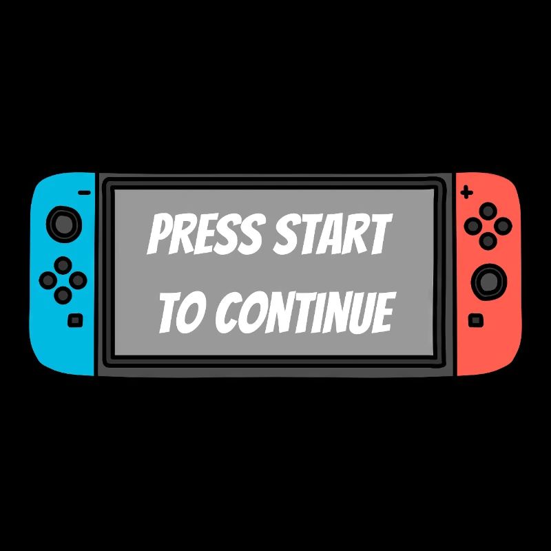 Press Start to Continue – Switch style