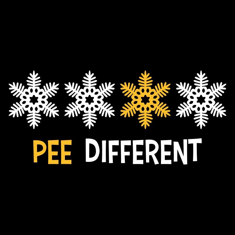 Pipi différent jaune