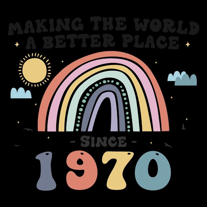 Die Welt zu einem besseren Ort machen seit 1970, 53.
