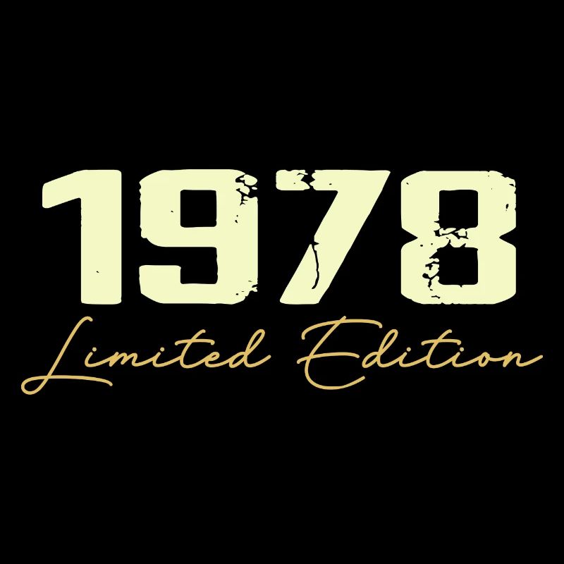 1978 Limitierte Auflage - 1978 Geburtstagsgeschenk
