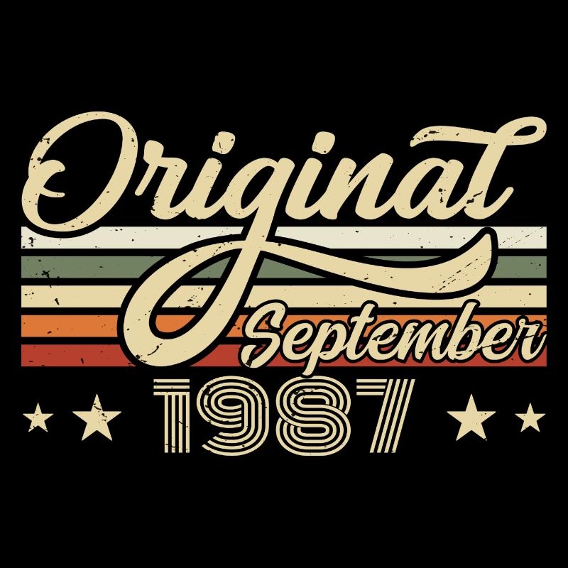 1987 Septembre Anniversaire de naissance Année de naissance 1987