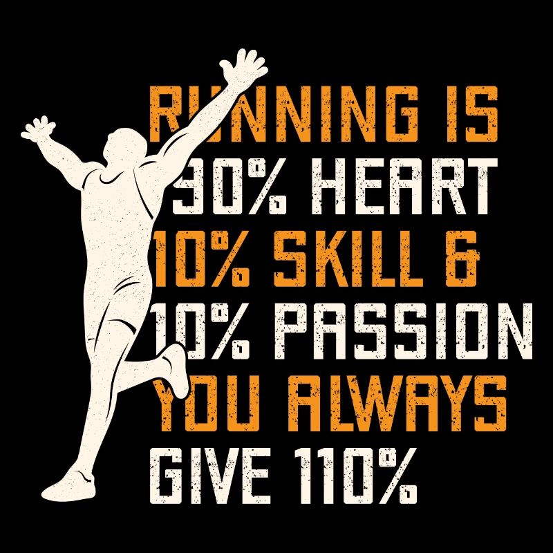 La course à pied est une compétence et une passion pour le marathonien