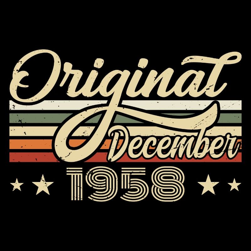 Décembre 1958 - Cadeau d’anniversaire Décembre 1958
