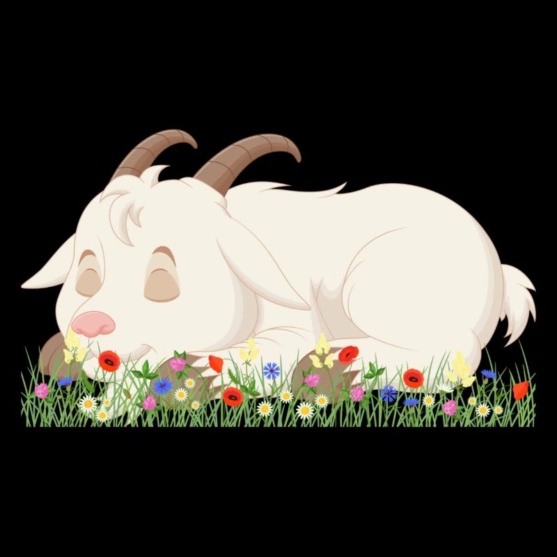 Sleeping Goat