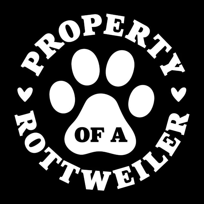 Eigentum eines Rottweilers
