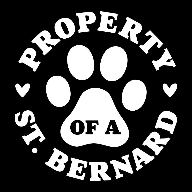 Eigentum eines Bernhardiners