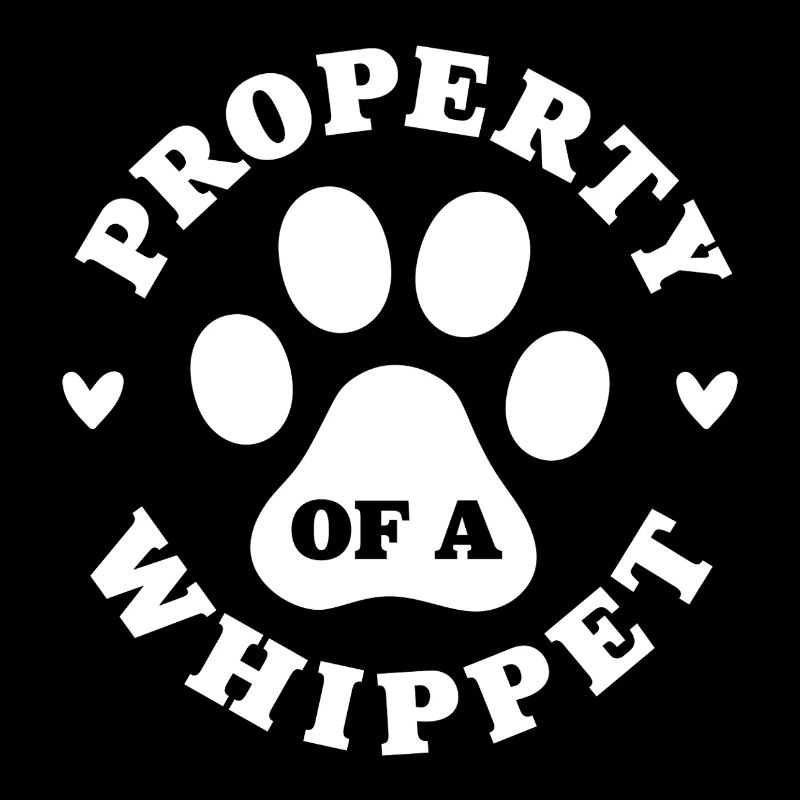 Eigentum eines Whippets