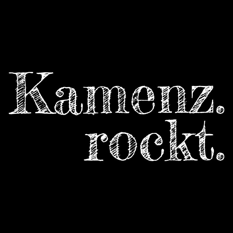 Kamenz rockt - Textdesign mit Stadtnamen