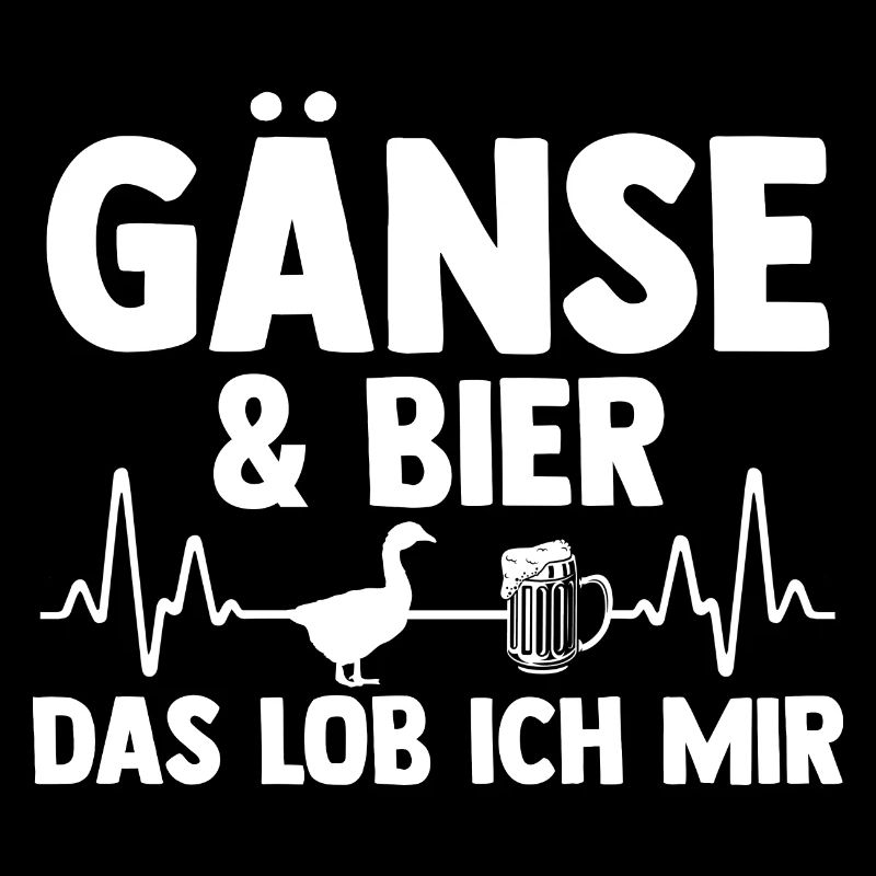 Bier Gans Gänse