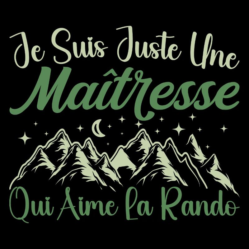 Maîtresse aventurier passionnée de Randonnée